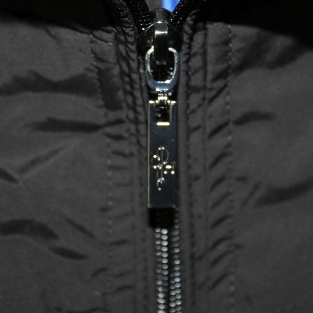 Cole Haan Back Bow Packable Hooded Raincoat HW5198 - Picture 2 of 5